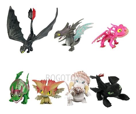 Chimuelo Como Entrenar A Tu Dragon Coleccion 7 Figuras Mercado Libre