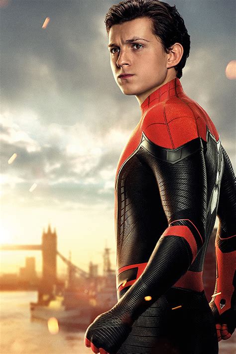 Peter Parker Spider Man Far From Home Textless Character