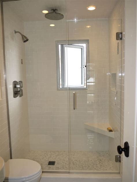 Tension design allows for adjustable length to fit over shower rods up to 60 in. small walk in shower with window. small grip bar and foot ...
