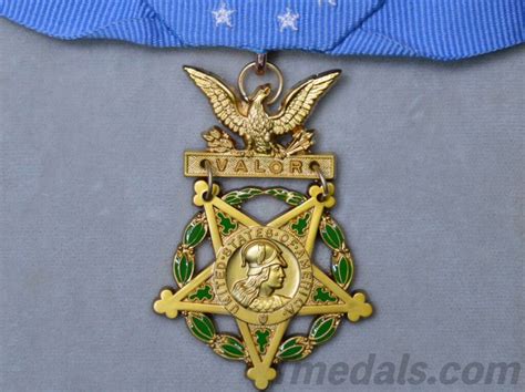 Cased Us Usa Medal Of Honor Army Moh Ribbon Bar Order Badge Ww12 Rep