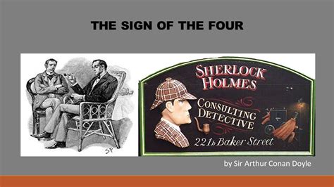 The Adventure Of Sherlock Holmes The Sign Of The Four By Sir Arthur