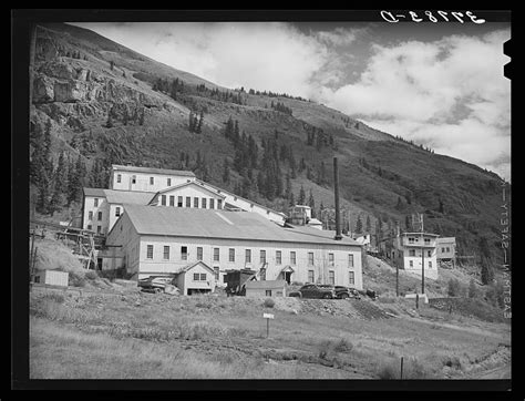Mill Of Active Gold Mine East Of Silverton In San Juan County Colorado