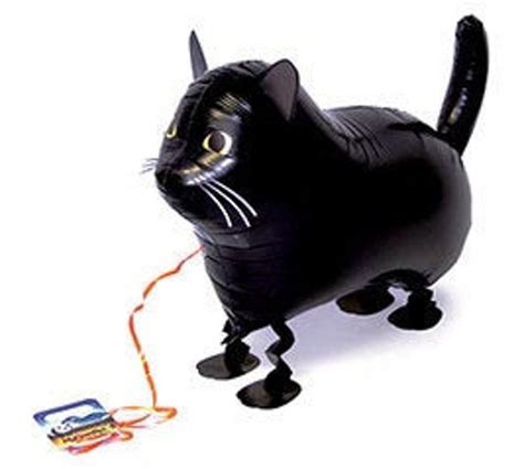 26 Black Cat My Own Pet Balloon Animal Birthday Party Etsy