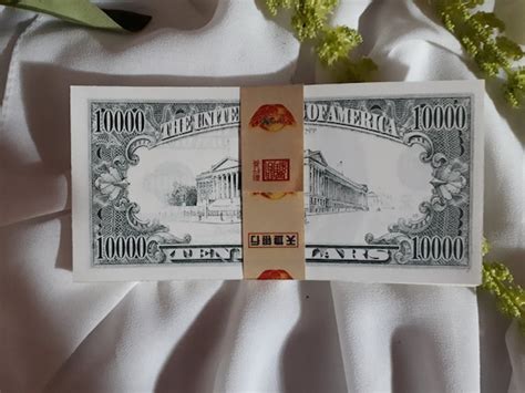 10 000 Joss Paper Money Ancestor Money Etsy