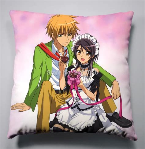 Anime Manga Kaichou Wa Maid Sama Pillow 40x40cm Pillow Case Cover Seat