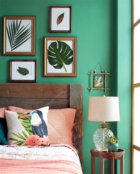Frame Your Favorite Botanicals In 3 Easy Steps Green Bedroom Walls