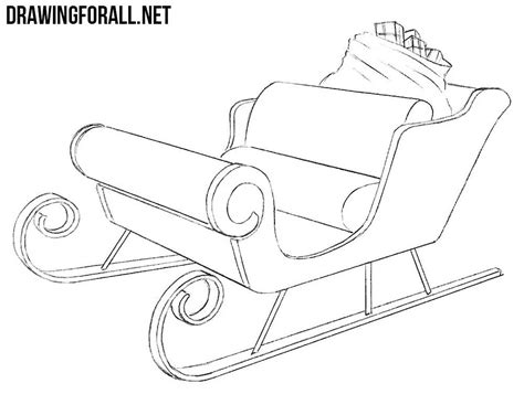 Follow along with us and learn how to draw santa's sleigh. How to Draw Santa's Sleigh