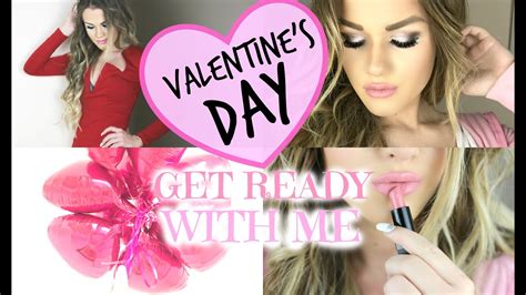 get ready with me valentines s day announcement youtube