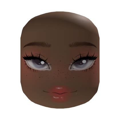 Soft Cute Freckle Blue Eyed Makeup Mask S Code Price Rblxtrade