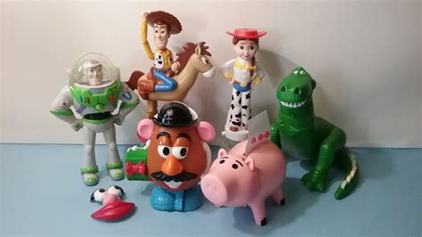 Disney Pixar Toy Story 2 Mcdonalds Happy Meal Toy Set Of 6 Candy Dispenser