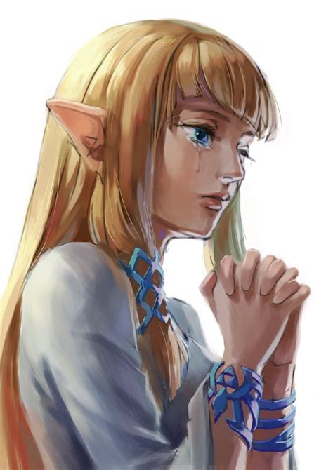 Crying Hylia By Hldzld Zelda Skywardsword Legend Of Zelda