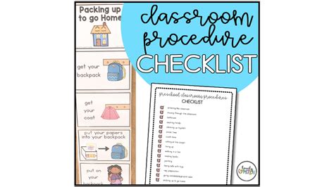 Classroom Procedures Checklist