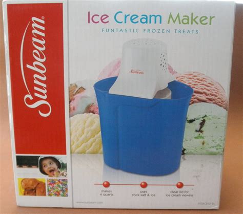 Sunbeam 4 Qt Ice Cream Maker Recipes