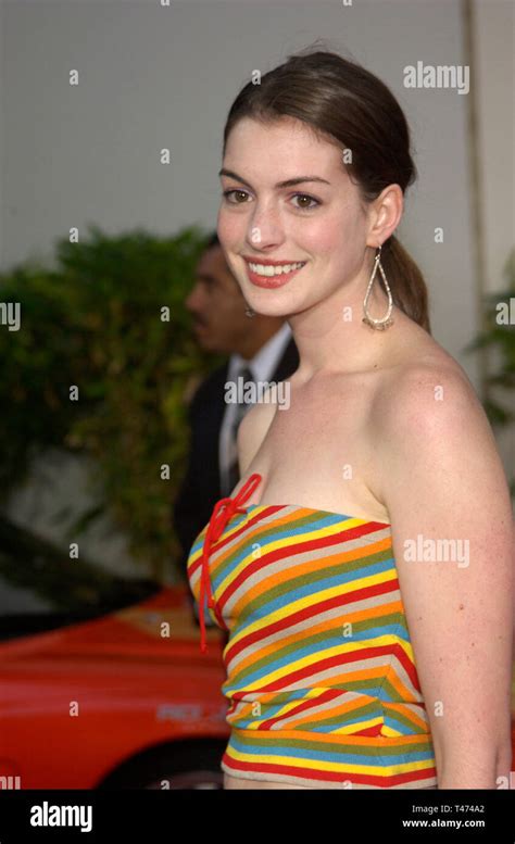 Los Angeles Ca June 03 2003 Actress Anne Hathaway At The World Premiere Of 2 Fast 2 Furious