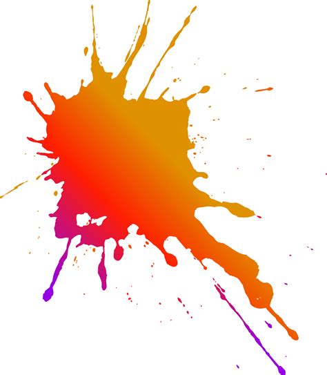 Paint Splash Vector Png Picture Png All Png All