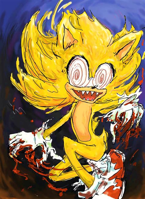 Fleetway Super Sonic By Dearest Nightmares On Deviantart