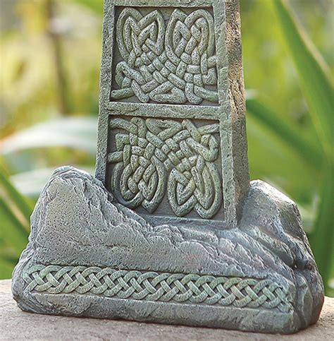 Celtic Cross Garden Statue