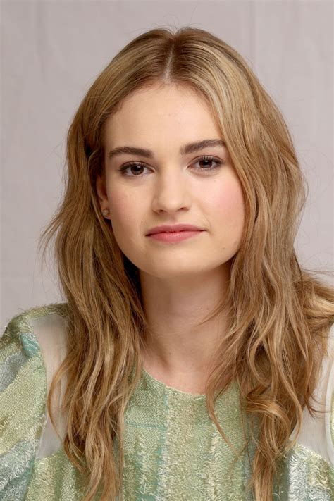 Her grandmother, helen horton, was an american actress. Lily James - 'Cinderella' Press Conference in Beverly ...
