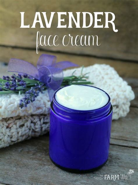 Lavender Face Cream Is Infused With Lilac Violets And Lavender To