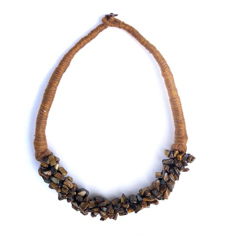 rope-necklace-statement-necklace-stone-necklace-boho-necklace-unique-necklace-colorful
