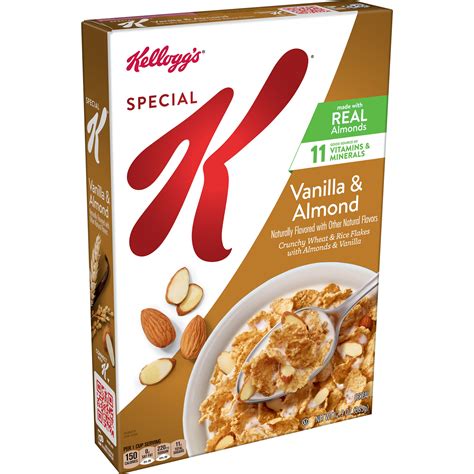 Kelloggs® Special K® Vanilla Almond Cereal Smartlabel™
