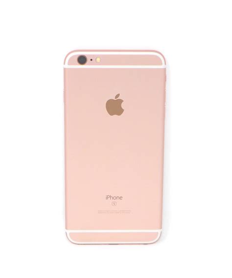 Apple Iphone 6s Plus Smartphone Unlocked 16gb Rose Gold Rear Camera Not