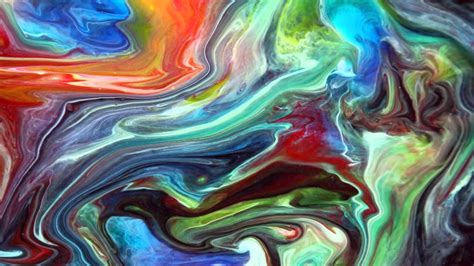 Acrylic Fluid Painting By Mark Chadwick With Zsou Youtube