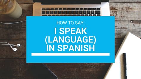 How To Say I Speak English In Spanish Learning Spanish For Beginners C2l2 Languages In