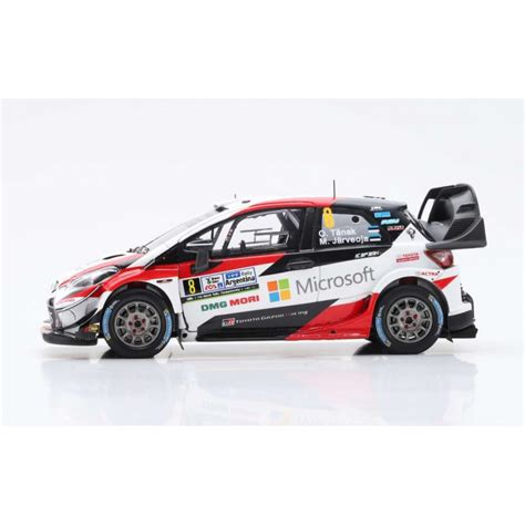Get ready to see gr yaris in action at goodwood speedweek with kris meeke #gryaris #gr4 #toyotagazooracing #gwspeedweek #wrctoyota. Toyota Yaris WRC 8 Winner Rallye d'Argentine 2018 Tanak Jarveoja Spark S5971 - Miniatures Minichamps