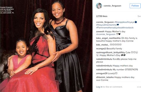The queen actress is turning 51 this thursday, 10 june. Connie Ferguson Takes A Moment To Appreciate Her Daughters ...