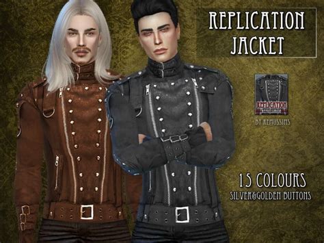 Replication Jacket Male Clothing For Ts4 Found In Tsr Category Sims
