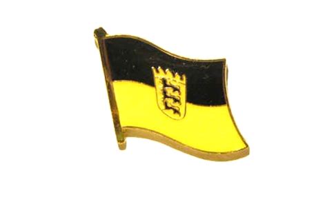 Baden people's party (badische volkspartei, bvp). Baden-Württemberg Flaggenpin Pins Deutsche Bundesländer ...