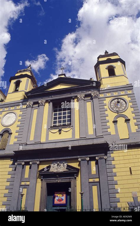 One Of The Many Roman Catholic Churches In Naples Italy Stock Photo