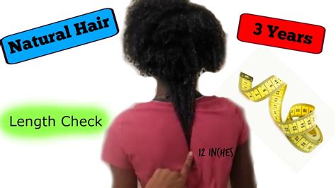 Long enough to look deliberate: Natural Hair 3 Year Length Check (Arm Pit Length) - YouTube