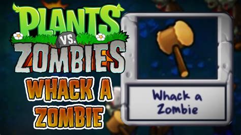 Plants Vs Zombies Pc Mini Games Whack A Zombie Gameplay