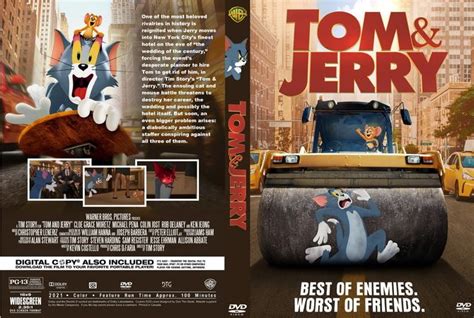 Tom And Jerry 2021 Dvd Custom Cover In 2021 Custom Dvd Dvd Cover