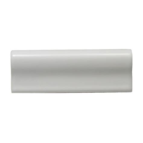 Their large inventory, free samples, and shipping from multiple locations make them the. Daltile Liners White 2 in. x 6 in. Ceramic Chair Rail Trim ...