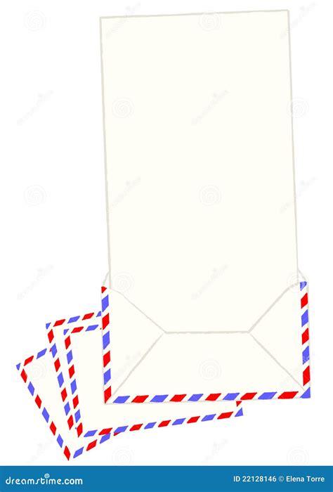Blank Letter Vector Stock Vector Illustration Of Envelope 22128146