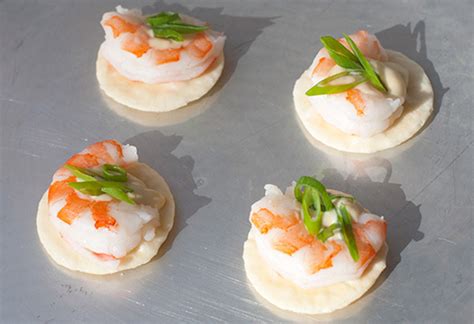 Stir to combine and heat until shrimp are cooked through. One-Bite Appetizer Recipes - Finger Food for Parties
