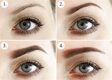 different eyebrow shapes