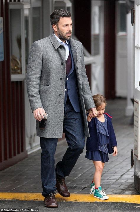 She Takes After Her Father Ben Affleck And Little Seraphina Do A Morning Coffee Run In Matching