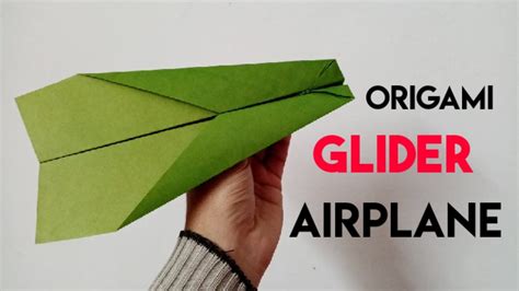 How To Make Origami Glider Glider Paper Folding Origami