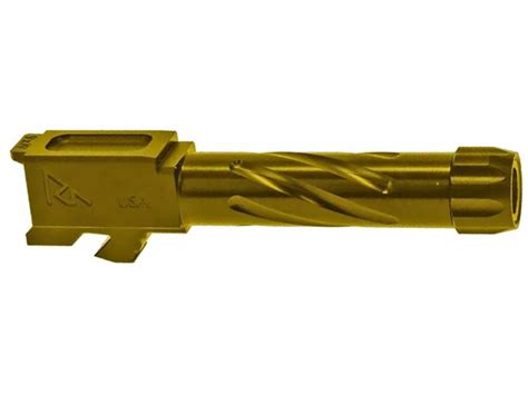 Rival Arms Barrel V1 Glock 26 Gen 3 4 9mm Luger Spiral Fluted 12 28