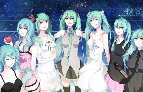 akimiya piano agneschen hatsune miku clock lock works vocaloid last night good night