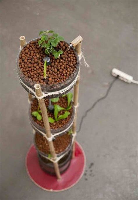 How To Make Your Own Hydroponic Tower Garden Qdiyd