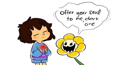 Flowey Likes This Version Of Frisk Undertale Animation And Comic Dub