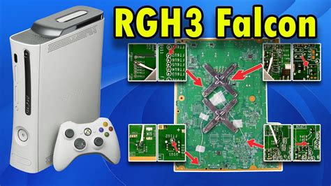 Rgh3 Xbox 360 Falcon طريقه تعديل الاكس بوكس Youtube