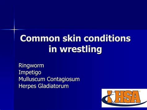 Ppt Common Skin Conditions In Wrestling Powerpoint Presentation Free