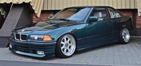 Boston Green Bmw E36 Coupe On Cult Classic Ronalact Sx Wheels Culture