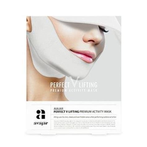 Avajar Perfect V Lifting Premium Activity Mask 11g X 1 Pc Korean
